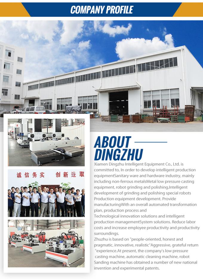 Manches de porte Automatiquement Robot Machine de meulage Cnc 380V 11KW 9