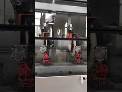 Machine rotative CNC pour polissage et brillantage de corps de robinets
