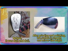 Vidéo de polissage de club de golf