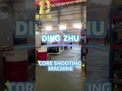 Interface machine automatique de fabrication de noyau de coulée avec convoyeur à moteur pour robinet