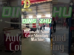 Machine de tir automatique à noyau de sable avec convoyeur pour robinet