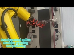 Machine à café en acier inoxydable, meulage et polissage