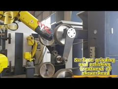 Traitement de rectification et de polissage de surface du pommeau de douche