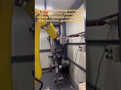 Poste de travail de meulage et polissage. Capacité de production quotidienne dépassant largement le travail manuel traditionnel.