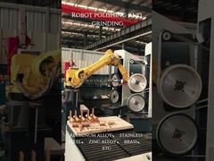 Robot de meulage et de polissage d'alliage d'aluminium, d'acier inoxydable, d'alliage de zinc, de laiton, etc.