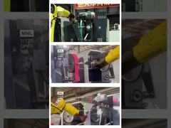 Molière et polissage de différentes pièces moulées métalliques