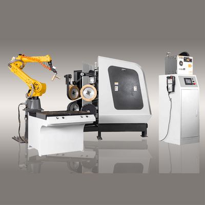 Cnc Grinding Machine  100% New FANUC Robot Grinding Cell With 380V Voltage For Faucets Grinding