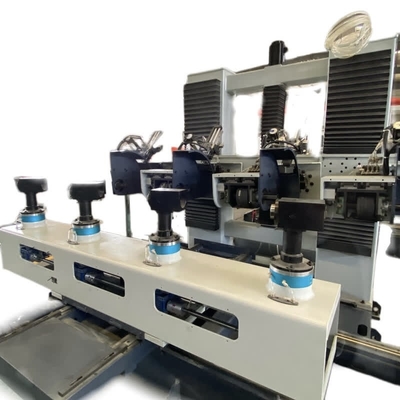acheter Machine de polonais automatique de 6 axes pour les garnitures de tuyau en laiton fabrication en ligne