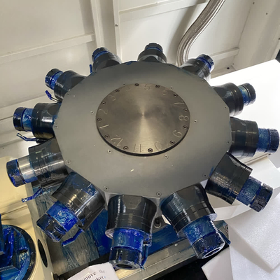 acheter De l'acier blanc à l'équipement sanitaire: la machine de forage complète efficacement le processus de forage et de forage pour les robinets et les vannes fabrication en ligne