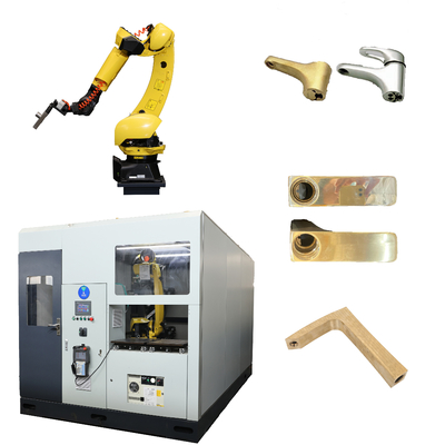 acheter Système automatique de polissage, meulage et ébavurage pour carters de moteur fabrication en ligne