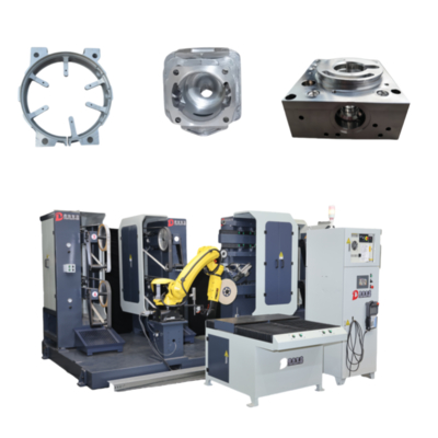 acheter Polisseuse-meuleuse robotisée à haut rendement pour le polissage automatique des carters métalliques de moteurs fabrication en ligne