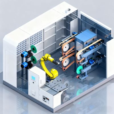 acheter Flexible Robotic Finishing System for Metal Castings Grinding Polishing and Deburring Automation Solution fabrication en ligne