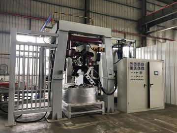 acheter En laiton complètement automatiques machine de moulage mécanique sous pression avec les manipulateurs rotatoires du portail deux/four fabrication en ligne