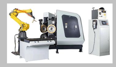 acheter Machine de meulage robotique programmable pour éclairer des éviers d'acier inoxydable fabrication en ligne