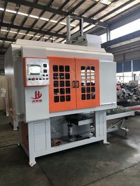 acheter Machine automatique de tir à la corne de sable avec convoyeur pour soupape et robinet en laiton fabrication en ligne