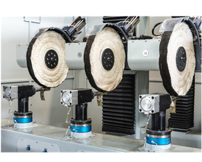 acheter Machine de polonais automatique de robot industriel pour les bâtis en laiton de poignée de porte de robinet fabrication en ligne