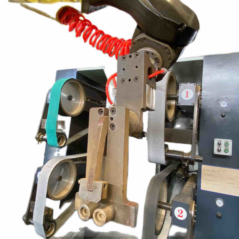 Highly Automated hardware Robot Grinding Machine Sanding Belt Type