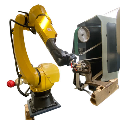 Économie d'énergie de plomberie poignée machine de polissage robotique pour les accessoires de salle de bain