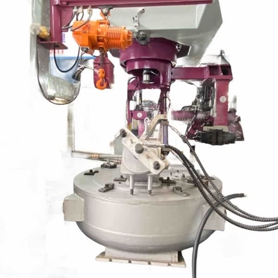 Machine de coulée sous pression de l'air pour le métal sous pression avec une capacité de four de 1800 kg