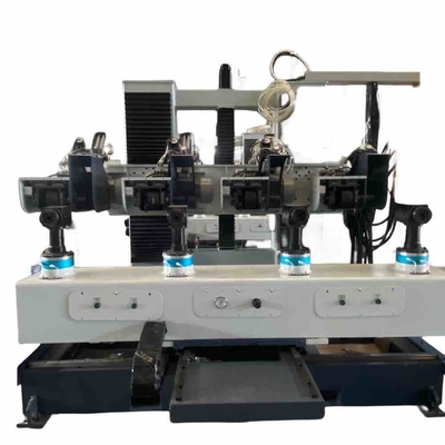 Machine de polissage automatique à deux stations pour le polissage des surfaces métalliques