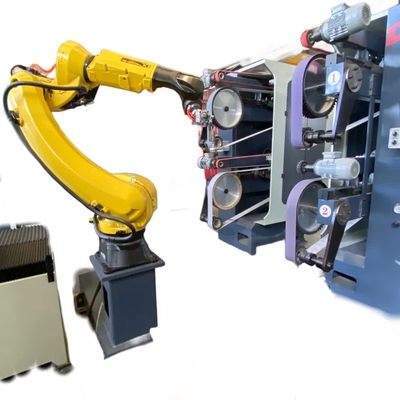 Machine automatique de meulage et de polissage de 13 kW avec 2 machines de meulage