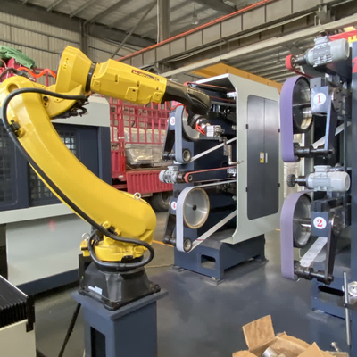 2 Machines de meulage Fonction de débroussailleur Machine de polissage robotique pour une finition lisse