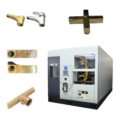Robot CNC de haute précision à faible bruit pour roue automobile Hub Hardware Casting Automatisation de débroussaillage
