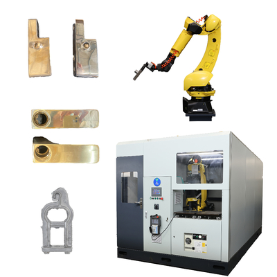 Conception d'un robot de meulage CNC de haute précision pour les pièces de coulée des moyeux de roues automobiles