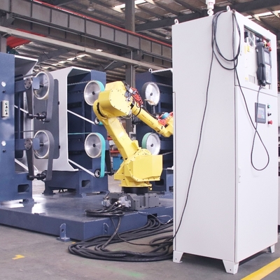 Machine automatique de meulage et de polissage d'alliage d'aluminium - multifonctionnelle pour la finition de surface métallique, haute efficacité