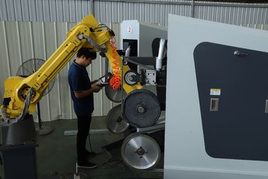 Machine de polissage complètement automatique d'acier inoxydable pour l'industrie automobile