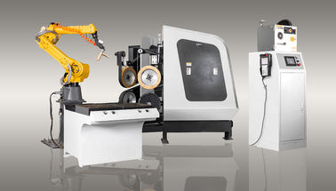 Machine de meulage CNC, machine de polissage de poignée de porte avec bras robotique FUNAC