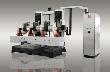 Machine de meulage automatique CNC à quatre stations pour le robinet du mélangeur # robinet du pulvérisateur