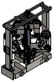Machine 9KW de polissage robotique pour l'accessoire de salle de bains
