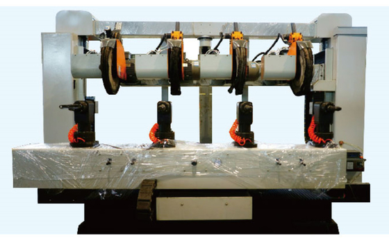 Machine de polissage industriel CNC à tubes en laiton rotatifs automatiques